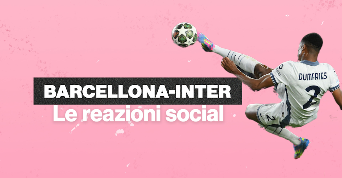 Barcellona Inter 3 3, le reazioni social dei tifosi nerazzurri | VIDEO Barcellona Inter 3 3, le reazioni social dei tifosi nerazzurri | VIDEO