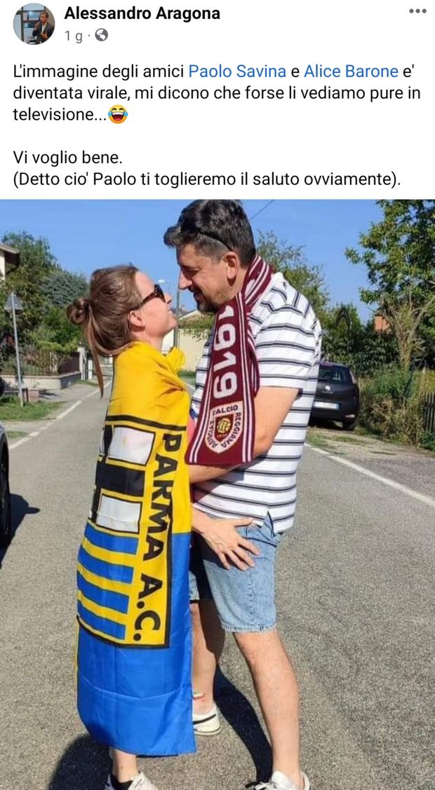 Baci e amore contro sassi e tensioni: la forza del derby Parma-Reggiana…- immagine 2