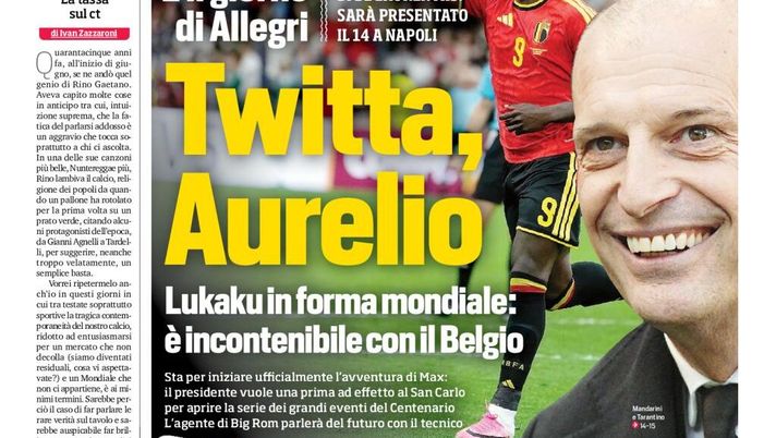 Prime pagine giornali sportivi oggi: il Napoli sui media- immagine 1