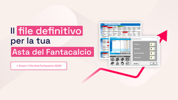 File Organizzazione Asta Fantacalcio 2023/2024 – Il file Excel definitivo per gestire al meglio le vostre aste