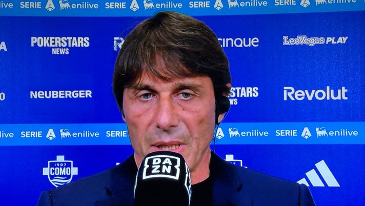 Conte: “Fabregas un predestinato, il Como sarà grande. Di Lorenzo? Ci vuole cautela” - immagine 1
