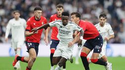 Il Real “nobile decaduto”: 4-0 all’Osasuna quinto in classifica…