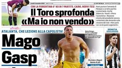 PRIMA PAGINA TUTTOSPORT OGGI: “Mago Gasp rilancia tutti”