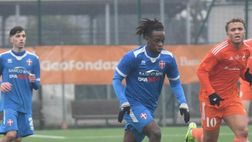 Alan Kean firma con la Nuova Sondrio di Marco Amelia: è il nipote di Moise
