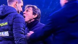 Inter-Napoli, Conte furioso per il rigore e Doveri lo espelle: “Vergognatevi!”