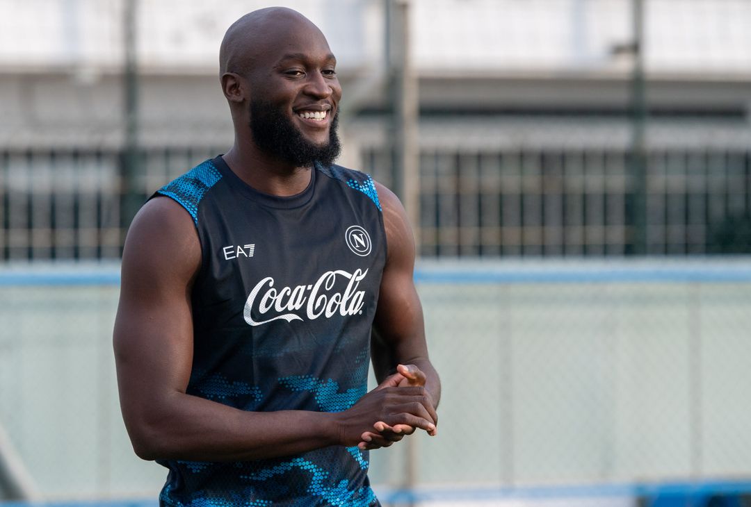 GALLERY Il primo allenamento di Lukaku con il Napoli: quanti sorrisi per Big Rom - immagine 8