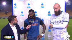 Anguissa: “Volevamo tre punti anche oggi, vincere è l’unica cosa che conta”