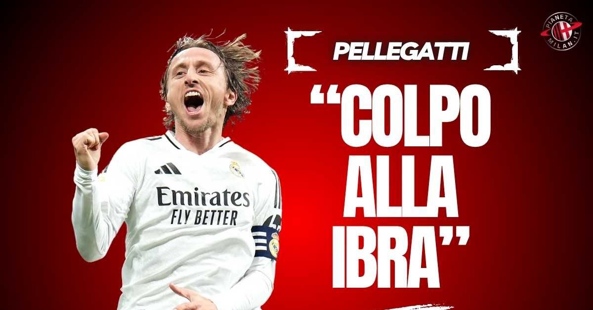 Milan, Pellegatti: “Modric? Notizia confermata”. Il parallelo con Ibrahimovic Milan, Pellegatti: “Modric? Notizia confermata”. Il parallelo con Ibrahimovic