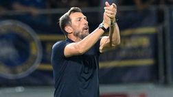 Di Francesco: “Stop per Harroui, mi preoccupa e aspetto gli esami! Cheddira, Reinier, Kaio, Lirola…”
