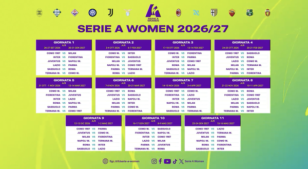 Fiorentina femminile, calendario completo della Serie A 26/27: Juve alla quinta!- immagine 2