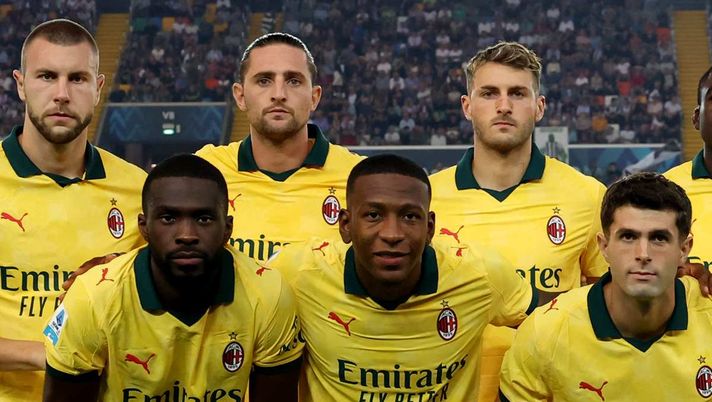 Milan-Fiorentina in maglia gialla