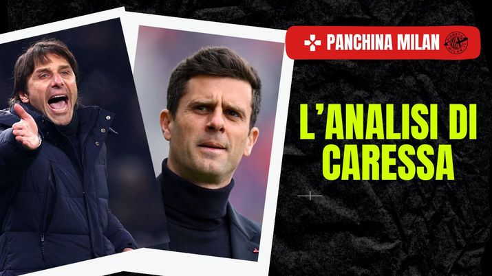 Panchina Milan - Antonio Conte Thiago Motta