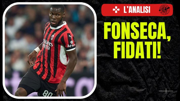 Yunus Musah AC Milan Real Madrid-Milan 1-3 Champions League 2024-2025