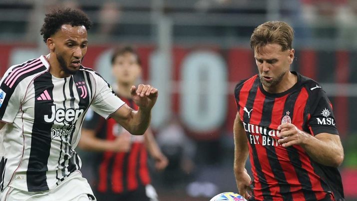 Niclas Füllkrug attaccante AC Milan durante Milan-Juventus di Serie A