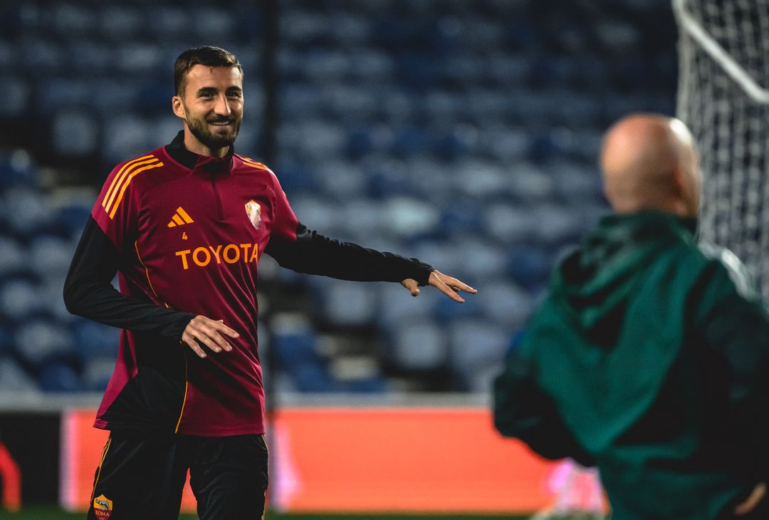 Rangers-Roma, la rifinitura sotto gli occhi di Ranieri e Massara – FOTO GALLERY - immagine 20