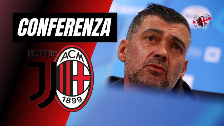 Conferenza Stampa Sergio Conceicao Juventus-Milan Supercoppa Italiana