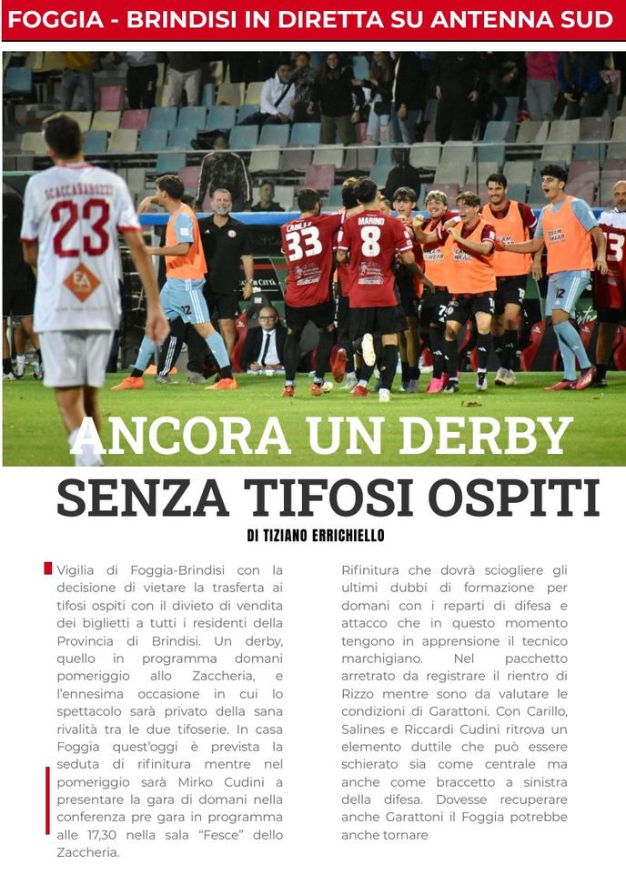 Serie C, uomo con Daspo allo Stadio durante il derby Foggia-Brindisi: arrestato- immagine 2