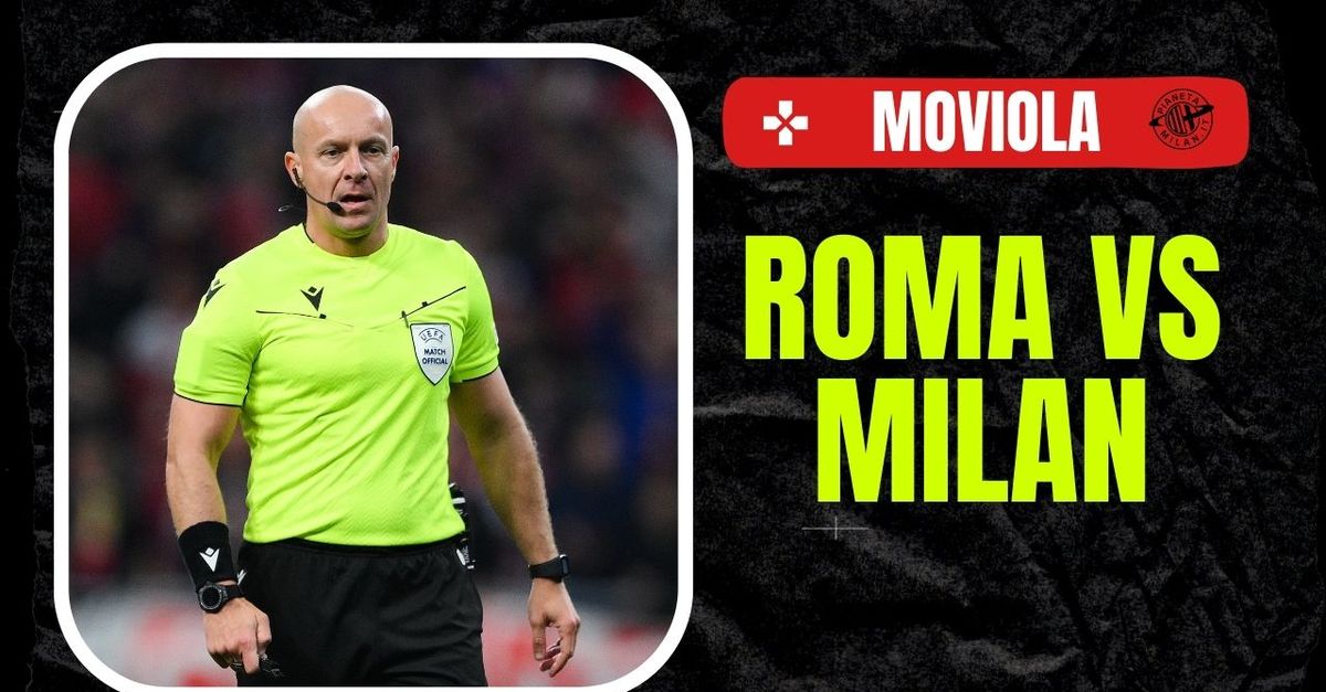 Moviola Roma Milan 2 0: Marciniak fischia la fine del primo tempo | LIVE News