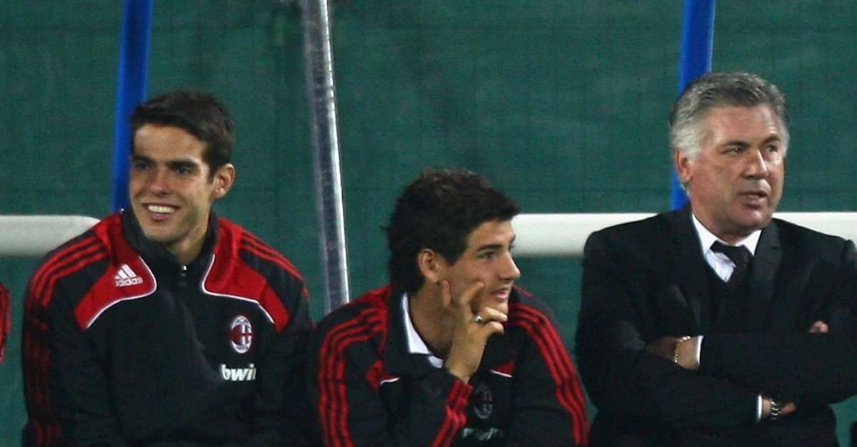 kak224 shevchenko e pato rincontrano ancelotti ecco i post social delle leggende del milan