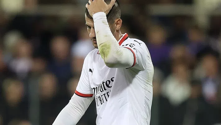 Álvaro Morata AC Milan Fiorentina-Milan 2-1 Serie A 2024-2025