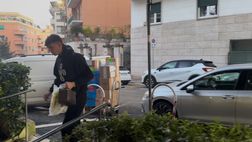 Lazio, Daniel Maldini arriva a Villa Mafalda: iniziano le visite mediche – VIDEO