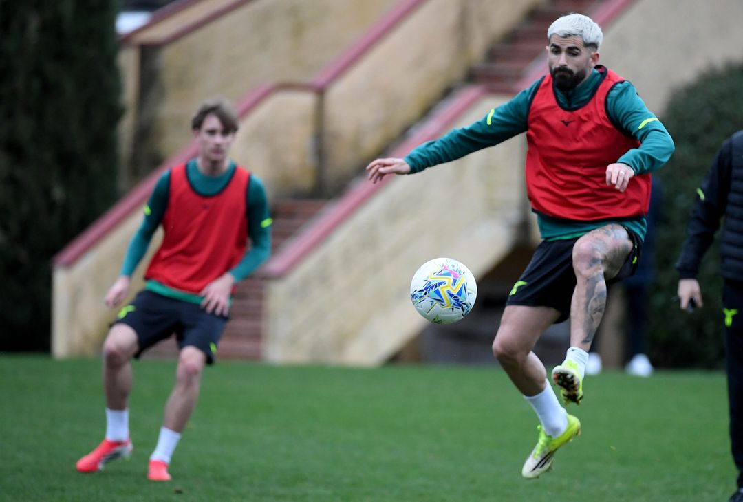 Lazio, dopo la Juve il ritiro a Coverciano: le immagini dell’allenamento – GALLERY - immagine 7