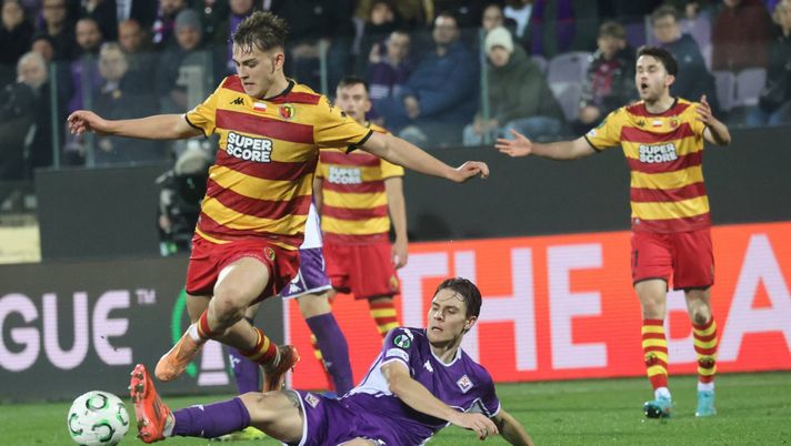 GERMOGLI PH: 26 FEBBRAIO 2026 FIRENZE STADIO ARTEMIO FRANCHI CONFERENCE LEAGUE FIORENTINA VS JAGIELLONIA NELLA FOTO FAGIOLI Fagioli: “Approccio sbagliato, ma conta aver raggiunto gli ottavi. Udinese tosta” - immagine 1