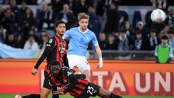 Lazio-Milan 1-0, la moviola: giusto annullare la rete di Athekame