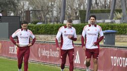 Trigoria, la rifinitura pre Braga e la conferenza di Ranieri – FOTO GALLERY