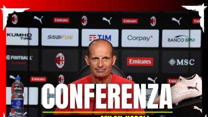 La conferenza stampa di Allegri alla vigilia di Milan-Napoli | LIVE NEWS