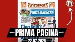 Prima pagina Tuttosport: “Estupinan al Milan, una freccia per Allegri”