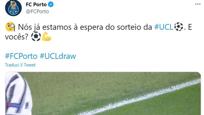 Porto, stoccata alla Juve: “Noi aspettiamo i sorteggi e voi?” - immagine 1