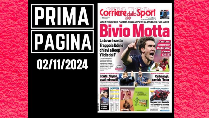 Prima pagina Corriere dello Sport: caso Leao. Rischio Milan a Monza