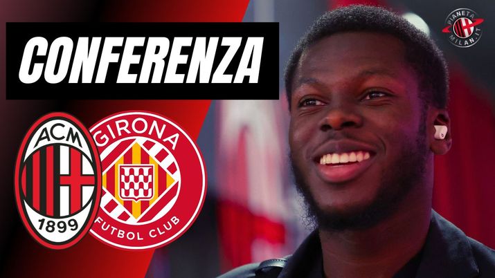 La conferenza stampa di Yunus Musah alla vigilia di Milan-Girona 21/01/2025