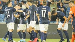 Greco, gol europeo con La Fiorita: in tribuna Erdogan