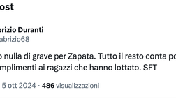 Inter-Torino 3-2, le reazioni social: “Speriamo per Zapata. Il resto conta poco”