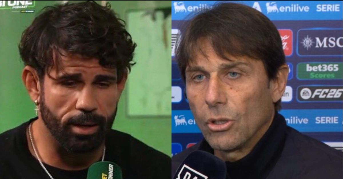 Diego Costa: “Conte sempre arrabbiato. Forse non fa sesso a casa…”