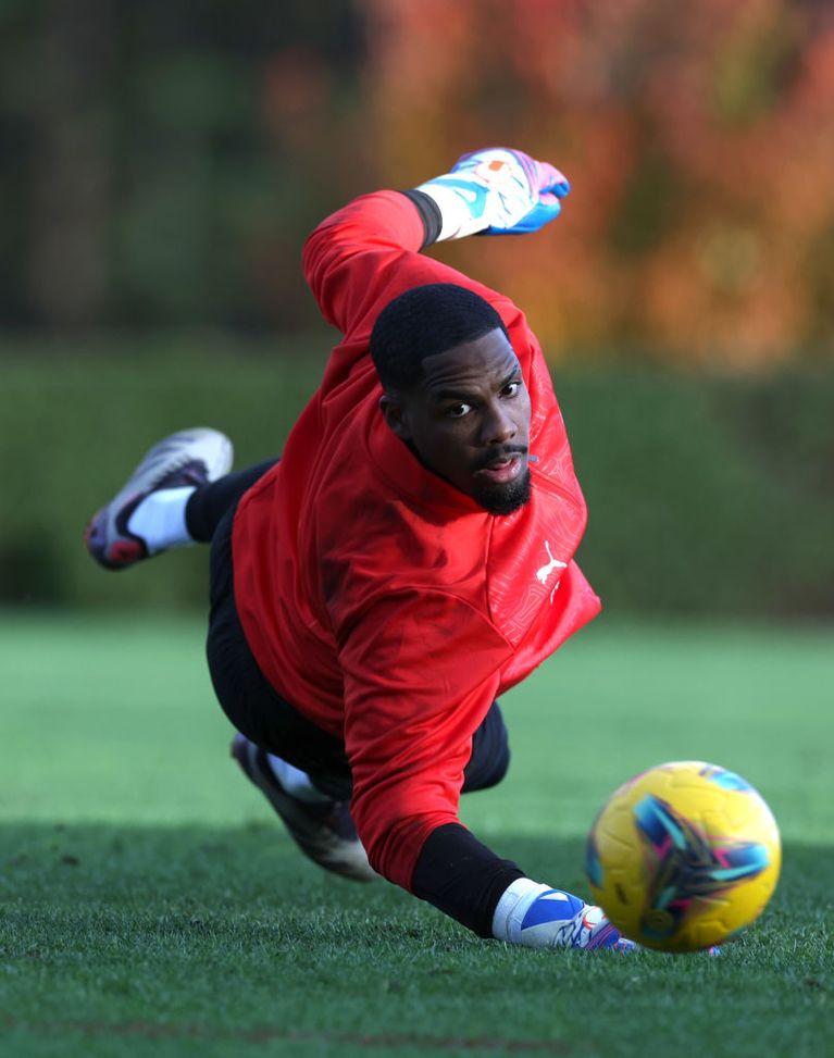 (Photo by Claudio Villa/AC Milan via Getty Images) Matteo Gabbia in gruppo: le foto dell’allenamento di oggi- immagine 5