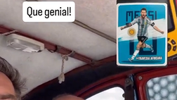 Due argentini in Africa superano i controlli della polizia grazie alla figurina di Messi