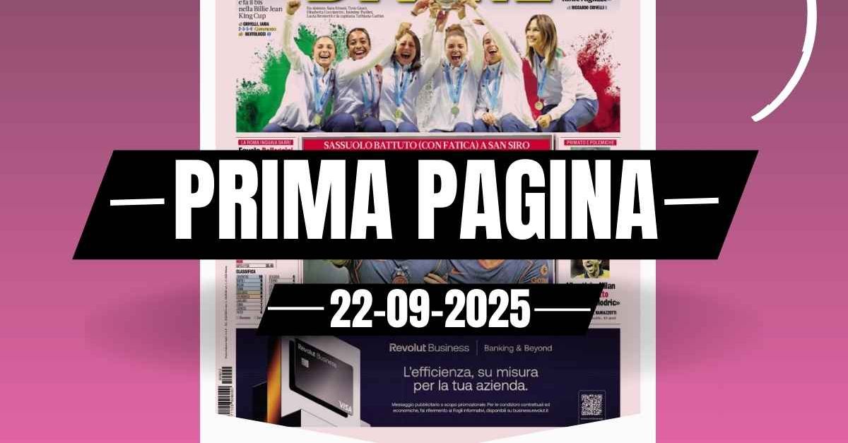prima pagina gazzetta dello sport albertini 8216milan da scudetto con questo modric 