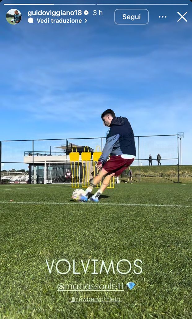 Soulé non stacca mai: allenamenti a Mar del Plata e gol da applausi su punizione- immagine 2