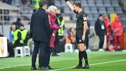 Cremonese-Roma, la moviola: espulso Gasperini. Lui protesta: “Non ho detto nulla”