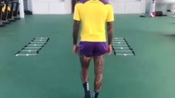 Dodò già cammina in palestra: “Che sensazione! Stiamo tornando” (VIDEO)