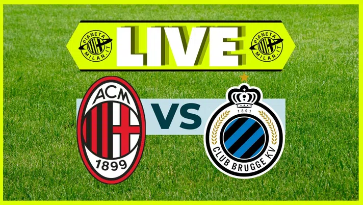 LIVE Milan-Bruges Champions League 2024-2025