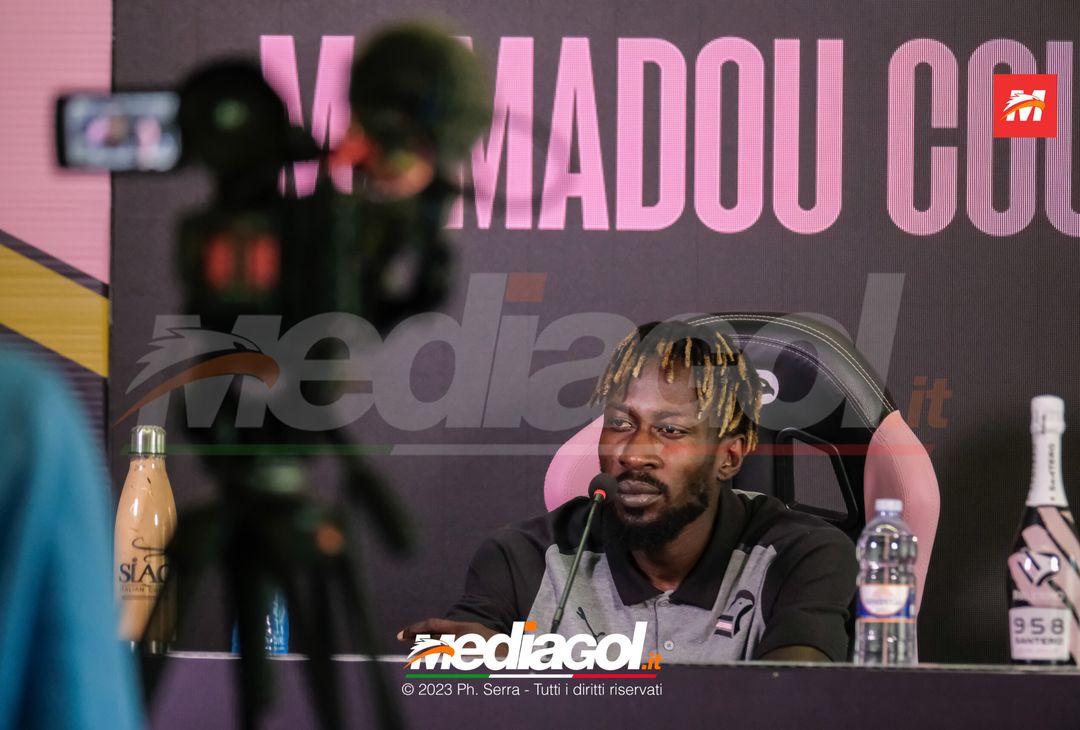 FOTO PALERMO, Mamadou Coulibaly presentato in conferenza stampa (GALLERY) - immagine 13