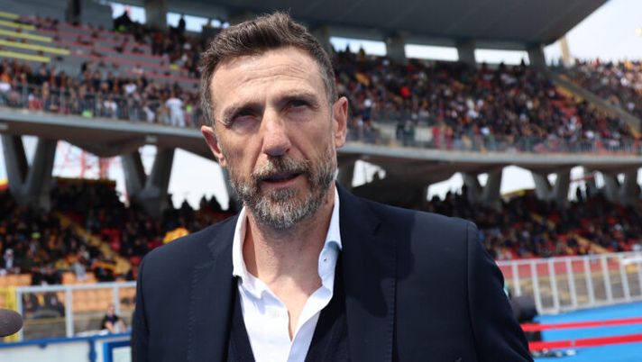 LECCE, ITALY - APRIL 06: Head coach of Venezia Eusebio Di Francesco during the Serie A match between Lecce and Venezia at Stadio Via del Mare on April 06, 2025 in Lecce, Italy. (Photo by Maurizio Lagana/Getty Images) Lecce, Di Francesco sempre più vicino per la panchina: cosa manca per l’accordo totale - immagine 1