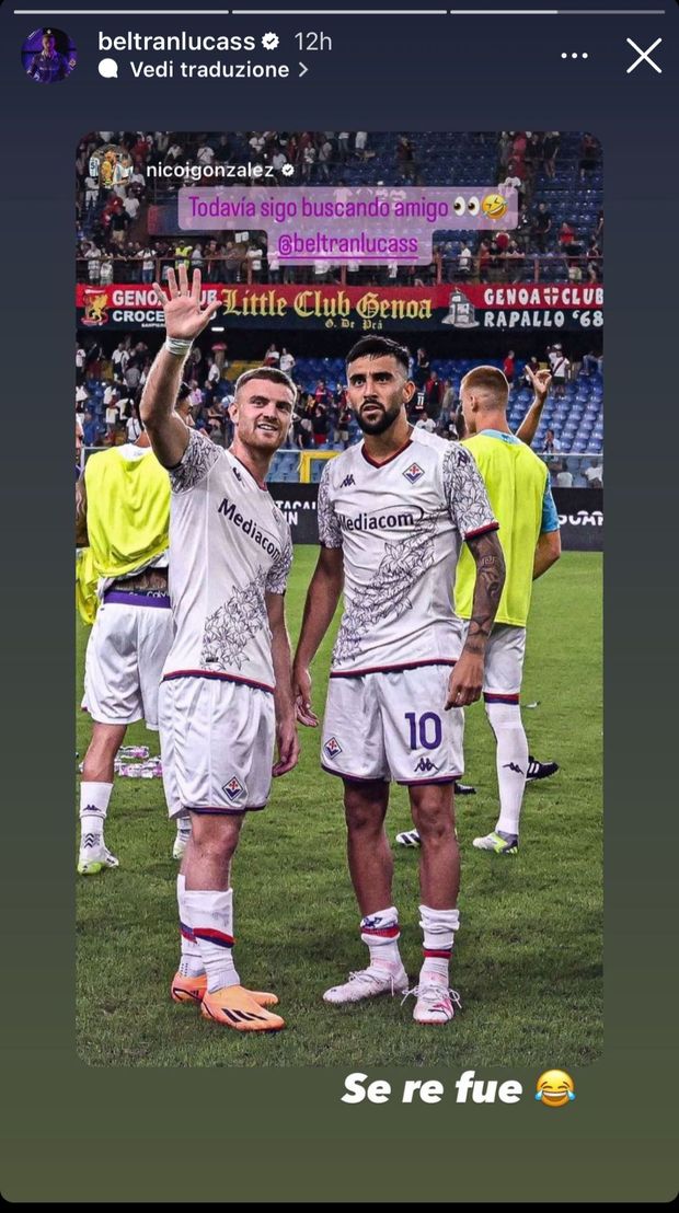 FOTO – In casa Fiorentina si parla argentino: Nico Gonzalez-Beltran, che feeling- immagine 2