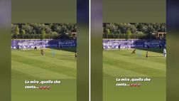 VIDEO / Kean, che gol in allenamento. Così risponde alle critiche