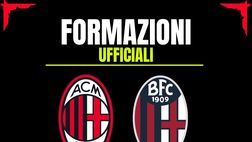 Formazioni ufficiali Milan-Bologna: gioca Rabiot. Sorpresa in difesa