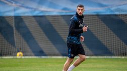 Napoli, prove di formazione per la Roma: Olivera out, Buongiorno non al meglio